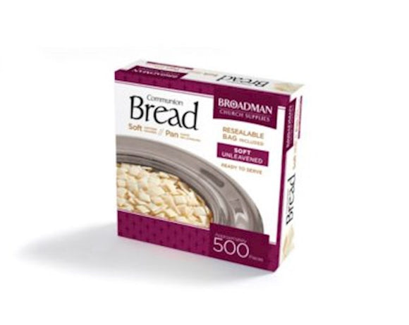 Communion Bread - Soft Squares - 500 count