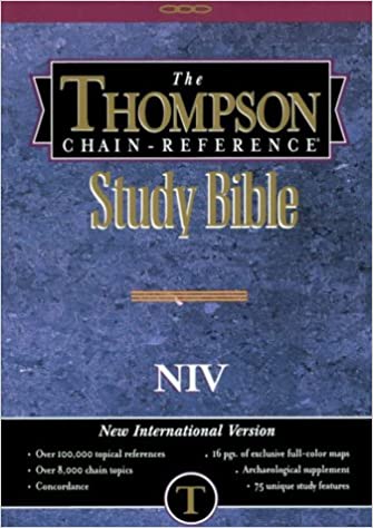 NIV Thompson Chain Reference Study Bible - Hardcover