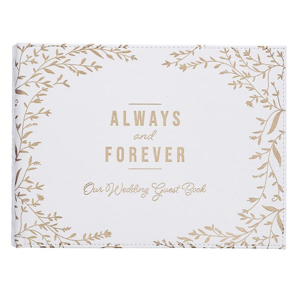 Always and Forever Wedding Guest Book