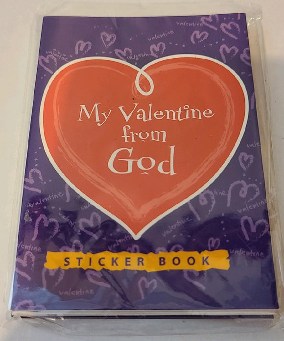 My Valentine from God - Children's momento stickerbook