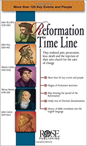 Reformation Time Line (pamphlet)