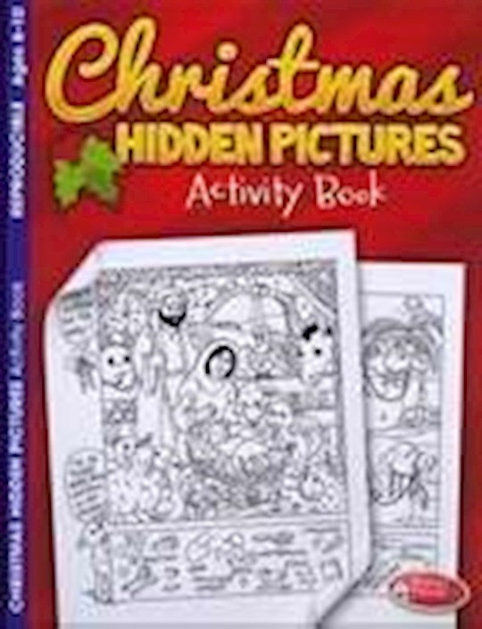 Christmas Hidden Pictures Activity Book (Ages 6-10)
