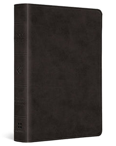 ESV Value Large print Compact Bible Black True-Tone