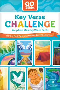 Go Bible Key Verse Challenge Scripture Memory Verse Cards