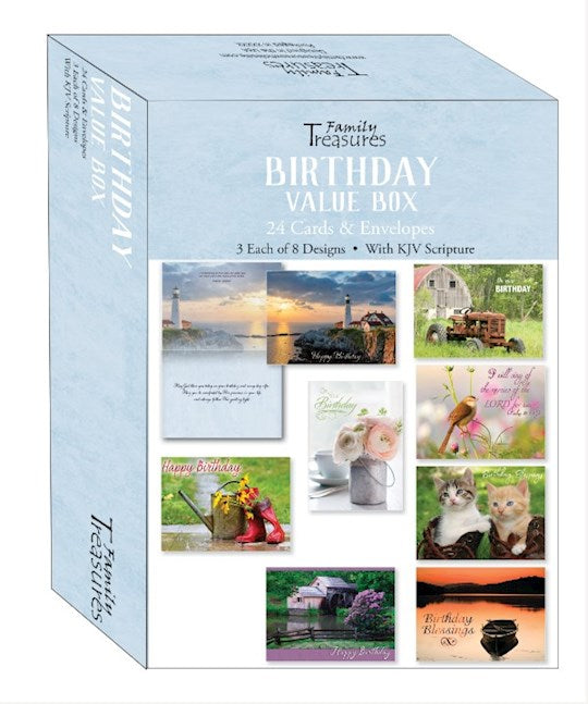 Card-Boxed-Birthday-Value Box (Pack Of 24)
