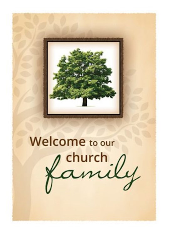 Membership Certificate Welcome To Our Church Family  (Pack Of 6)