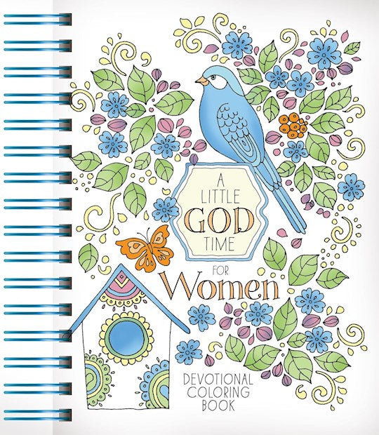 A Little God Time For Women Devotional Coloring Book