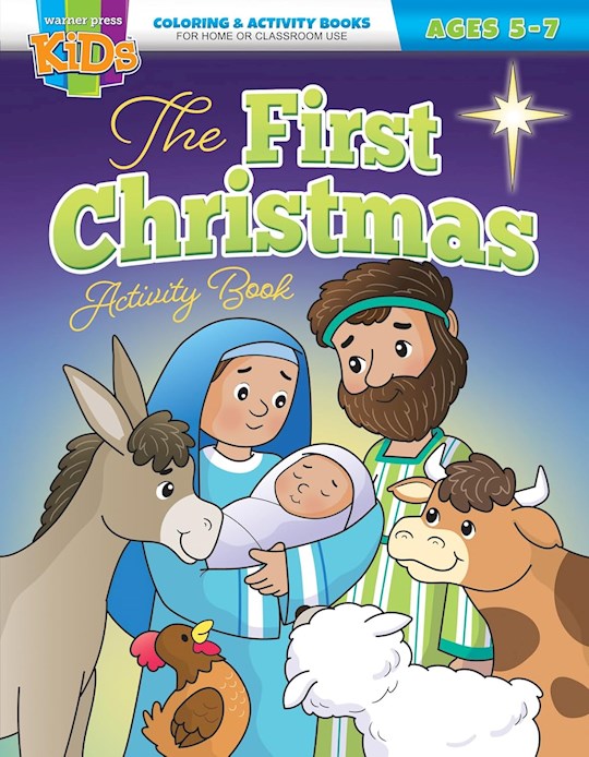 The First Christmas Coloring & Activity Book (Ages 5-7)