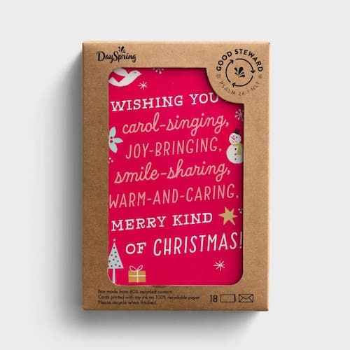 Card-Boxed-Christmas-Carol Singing-Good Steward (Box Of 18)