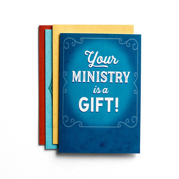 Card-Boxed-Ministry Appreciation-Service (Box Of 12)