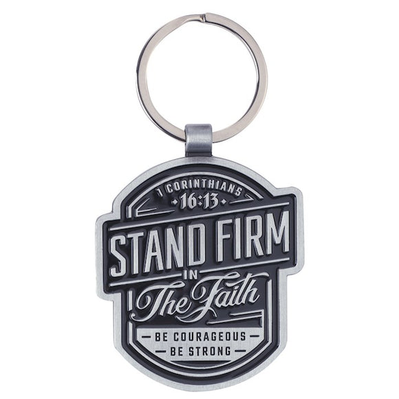 Keychain-Stand Firm-1 Cor. 16:13