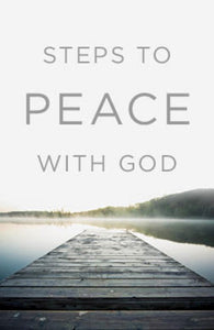 Tract-Steps To Peace With God (ESV) (Pack Of 25)