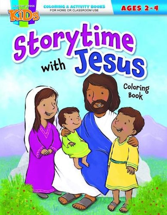 Storytime With Jesus Coloring & Activity Book (Ages 2-4)