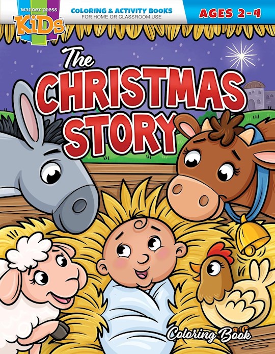 The Christmas Story Coloring & Activity Book (Ages 2-4)