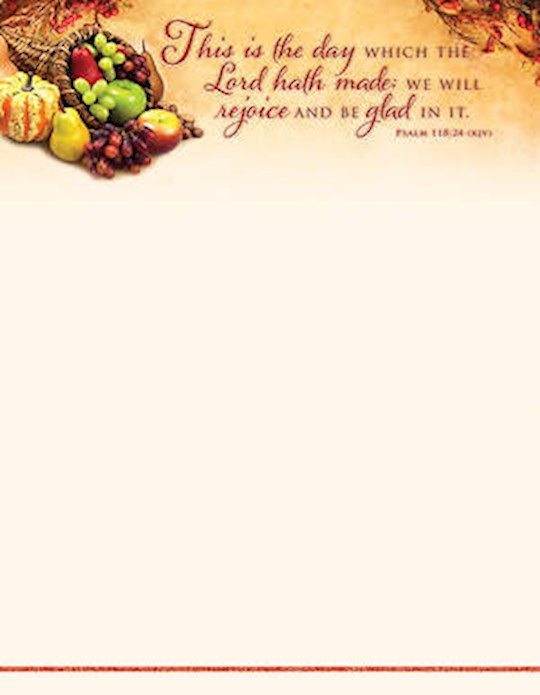 Letterhead-This Is The Day Which The Lord Has Made (Psalm 118:24, KJV)