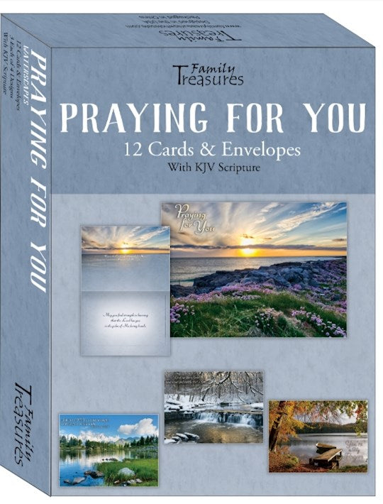 Praying for you Waterscapes Cards