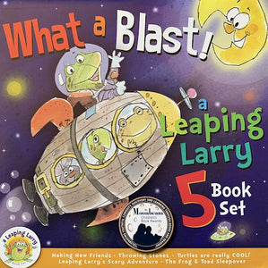 What A Blast! (5 Book Set) A Leaping Larry 5 Book Set