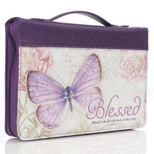 Medium Butterfly BLESSED Bible Cover