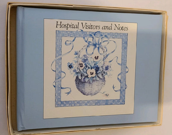 Hospital Visitors and Notes Book