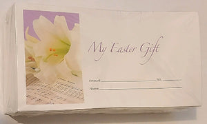 My Easter Gift Offering Envelopes