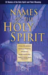 Names Of The Holy Spirit Pamphlet