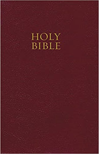 Pew Bible NKJV  Large Print Hardcover - Brown