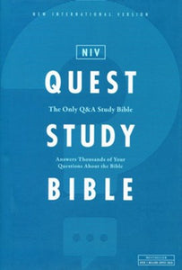NIV Quest Study Bible, Comfort Print, Hardcover