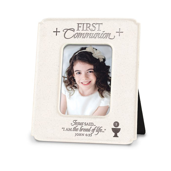First Communion resin photo frame