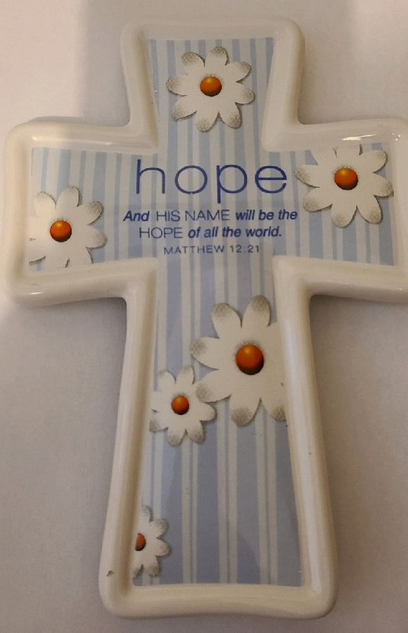Hope ceramic Cross