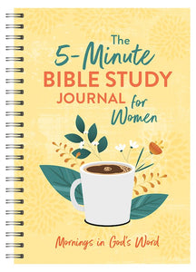 The 5 Minute Bible Study Journal for Women