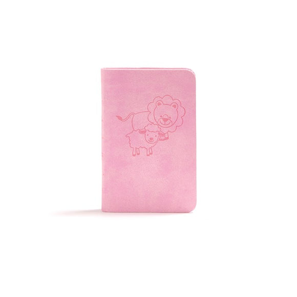 CSB Baby's New Testament With Psalms - Pink LeatherTouch