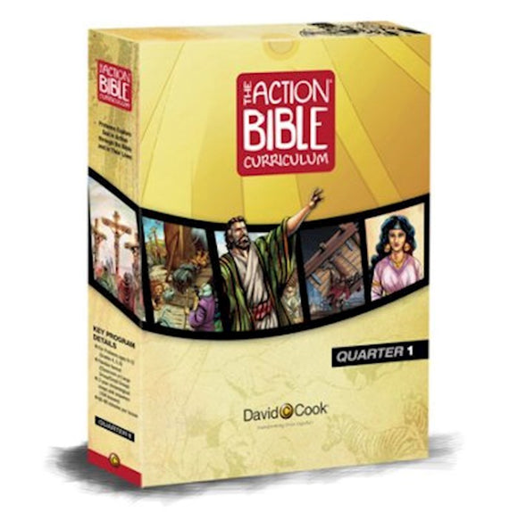 The Action Bible Curriculum Quarterly Kit - Preteen