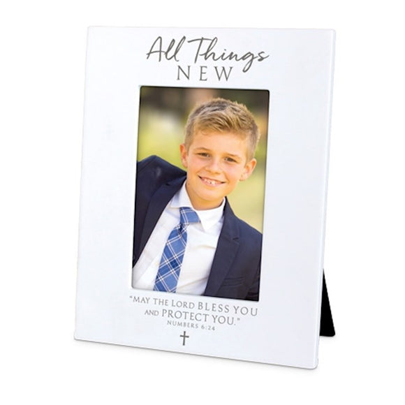 All Things New resin photo frame