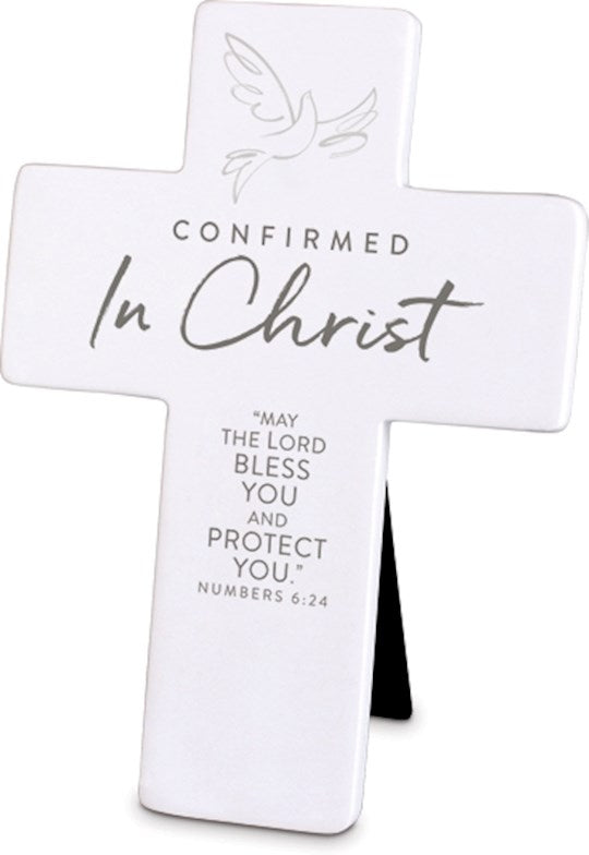 Confirmed in Christ resin Cross
