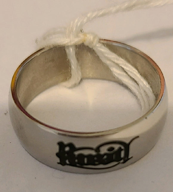 Men's Engraved Ring