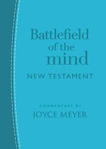 Battlefield Of The Mind New Testament - Blue Imitation Leather