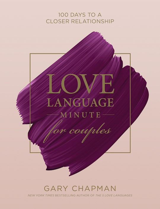 Love Language Minute for Couples - Hard cover