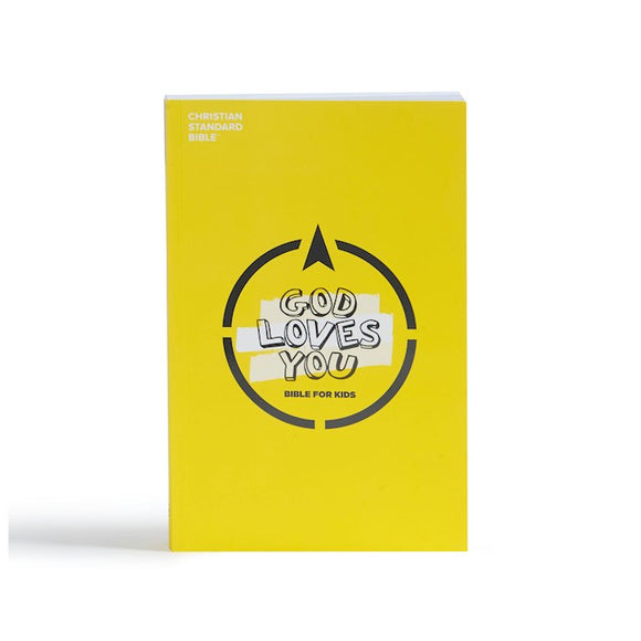 CSB God Loves You Bible For Kids-Softcover