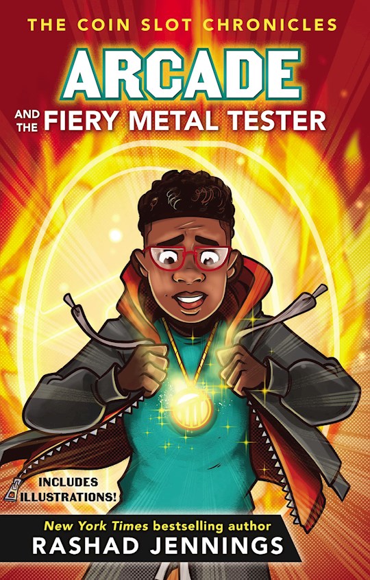 Arcade and the Fiery Metal Tester - Hard cover