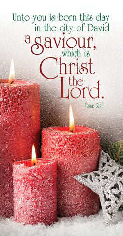 A Saviour Which Is Christ The Lord Christmas Offering Envelopes