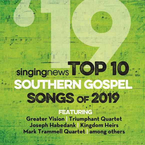 2019 Top Ten Southern Gospel Songs CD