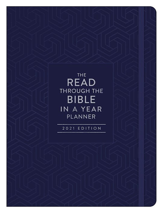Read Through The Bible in a Year Planner - 2021