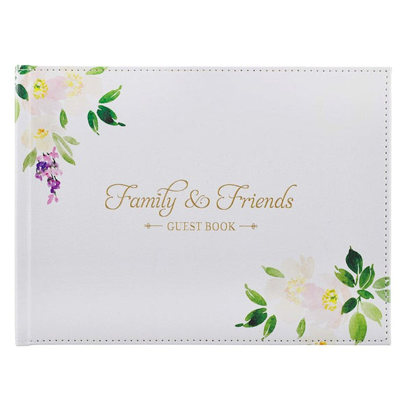 Family and Friends Guest Book