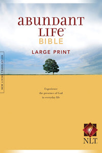 NLT Abundant Life Bible/Large Print-Softcover