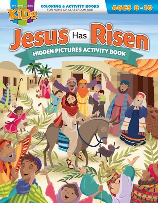 Jesus Has Risen Hidden Pictures Activity Book (Ages 8-10)