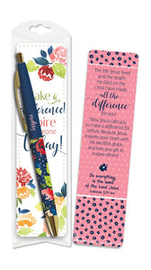 Making A Difference Pen & Bookmark Set