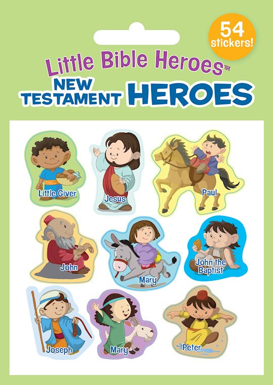 Stickers - New Testament Heroes Little Bible Heroes