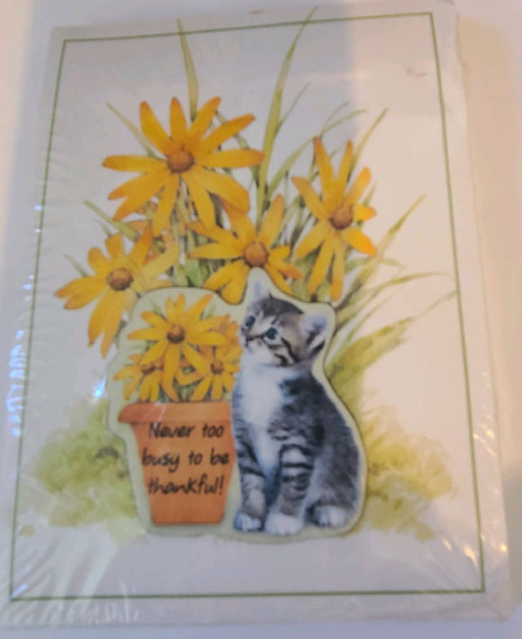 Notecards - Kitty and Magnet, 4 designs