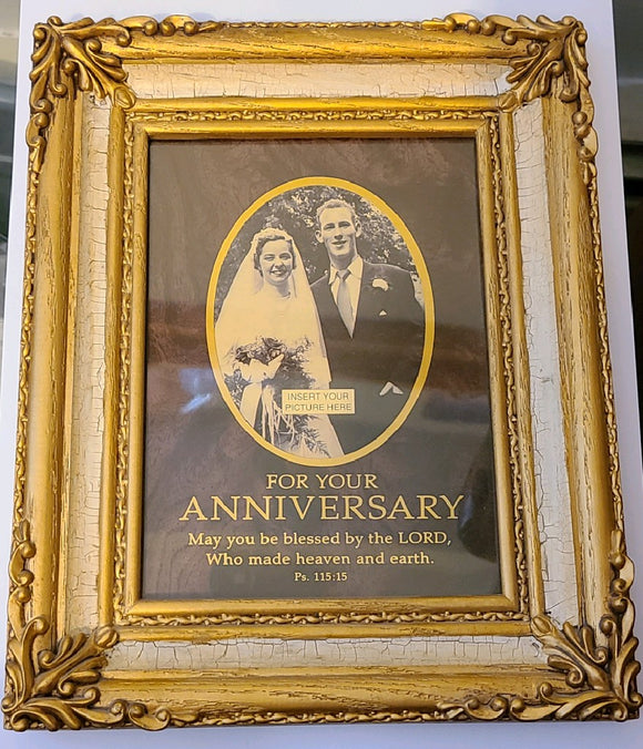 Anniversary photo frame