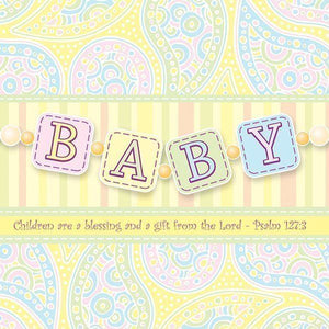 Baby-Gift From the Lord 3ply Luncheon Napkins